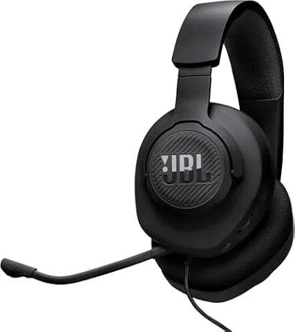 JBL Quantum 100M2, Cuffie Gaming Over Ear con Filo, Nero