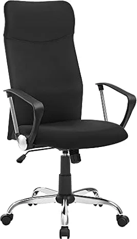SONGMICS Sedia Ufficio Ergonomica, in Tessuto Traspirante