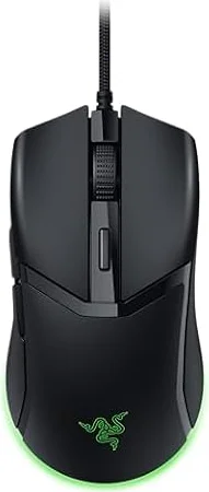Razer Cobra - Mouse da gioco cablato leggero Chroma RGB (leggero da 57g, interruttori mouse di terza generazione, illuminazione Chroma con luce soffusa sfumata, regolazioni precise del sensore) Nero