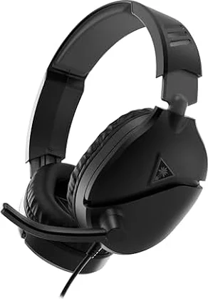 Turtle Beach Recon 70 Cuffie da gioco multipiattaforma per PC, PS5, PS4, Xbox Series X|S, Xbox One e mobile con connessione cablata da 3,5 mm, microfono flip-to-mute
