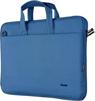 Trust Bologna Slim Borsa per Laptop fino a 16 Pollici con Tracolla, Blu