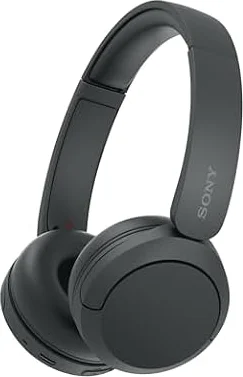 Sony WH-CH520 | Cuffie Wireless, Connessione Multipoint, con Microfono, Fino a 50 ore di durata della batteria con Ricarica rapida - Nero