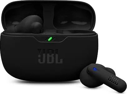 JBL Wave Beam 2, Auricolari Wireless con Cancellazione del Rumore, Nero