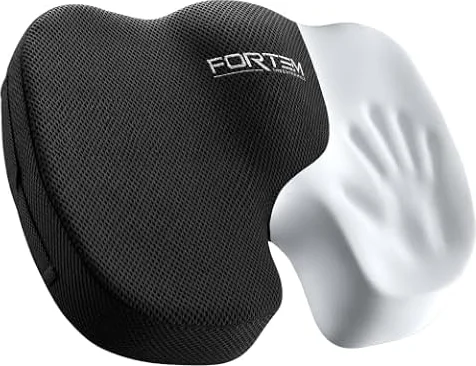 FORTEM Cuscino Sedia Ufficio, Ergonomico, Memory Foam per Seduta L
