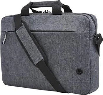 HP Prelude Pro, Borsa per Notebook fino a 15,6”, Realizzata con il 65% di Materiale Riciclato, Tessuto impermeabile, Pass-through per il Trolley, 5 Tasche, Nera