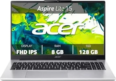 Acer Aspire Lite 15 | PC Portatile | 15.6" | Intel Celeron | 8GB | 128GB