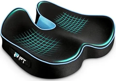 POOTACK Cuscino Sedia Ufficio, Memory Foam Cuscino Sedile