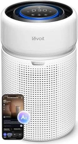 Levoit Eleva 300X Smart Purificatore d'Aria per Allergie con Sensore, 56 m²