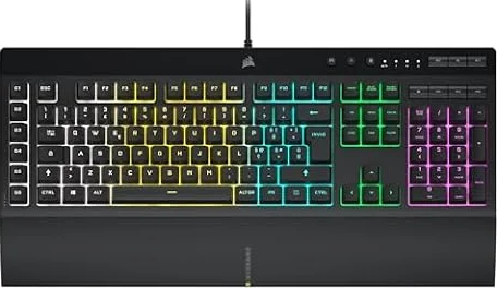 Corsair K55 RGB PRO Tastiera da Gioco Cablata a Membrana – Nero