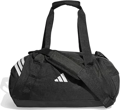 adidas Unisex - Adulto Tiro Duffle Bag Small Duffel Bag, black/white, One size