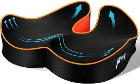 POOTACK Cuscino Sedia Ufficio – Memory Foam per Auto e Scrivania