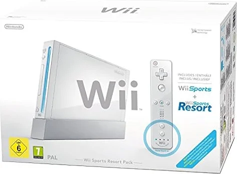 Nintendo Wii "Sports Resort Pak" - Konsole inkl. Wii Sports, Wii Sports Resort + Remote Plus Controller, wei [Edizione : Germania]