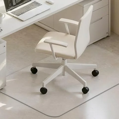 COSYLAND Tappeto Sedia Ufficio Salvapavimento in PVC, 120 x 120 cm