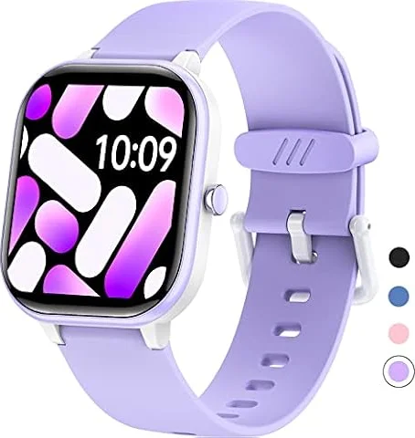 HENGTO Orologio Fitness Tracker per Bambini, Orologio Intelligente per Bambini Impermeabile IP68 19 Modalità Sport, Frequenza Cardiaca, Monitor del Sonno, per Ragazzi Ragazze Adolescenti 6-16