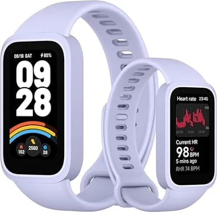 XIAOMI Smart Band 9 Active, Fitness Tracker Uomo Donna, Viola