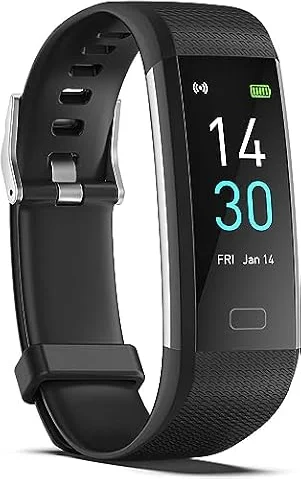 Septoui Smart Band Fitness Orologio Contapassi Frequenza Cardiaca, SpO2, Pressione Sanguigna, Sonno Calorie Activity Tracker Impermeabile IP68, 16 Modalità Sportive Smartwatch Donna Uomo