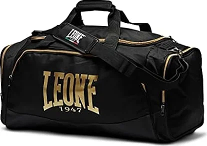 LEONE 1947, AC940, Borsone Pro Bag, Unisex – Adulto, Nero, Taglia Unica