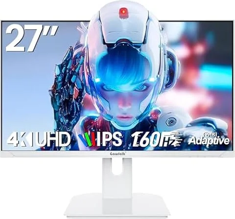 Gawfolk Monitor da gioco da 27 pollici 4K IPS, schermo PC 160Hz UHD 3840 x 2160p, monitor per computer per casa e ufficio, HDMI, DisplayPort