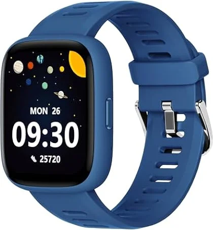 BIGGERFIVE Smartwatch Bambini Bambina Ado 5-16, 1,8" Fitness Tracker