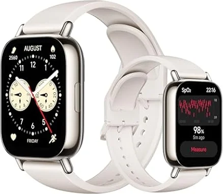 XIAOMI Redmi Watch 5 Lite, Smartwatch con display AMOLED 1.96", GNSS integrato, Chiamate Bluetooth, Autonomia 18 giorni, Resistenza Acqua 5ATM, Monitoraggio Salute e Sonno, 150+ modalità Fitness, Oro