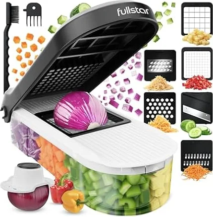 Fullstar Pro Core - Taglia Verdure e Mandolina Multifunzione - 6 Lame
