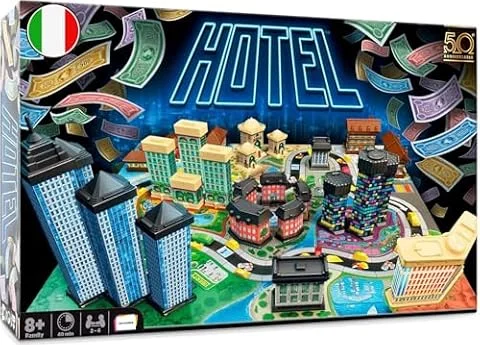 Asmodee – HOTEL – Nuova Versione Gioco da Tavolo
