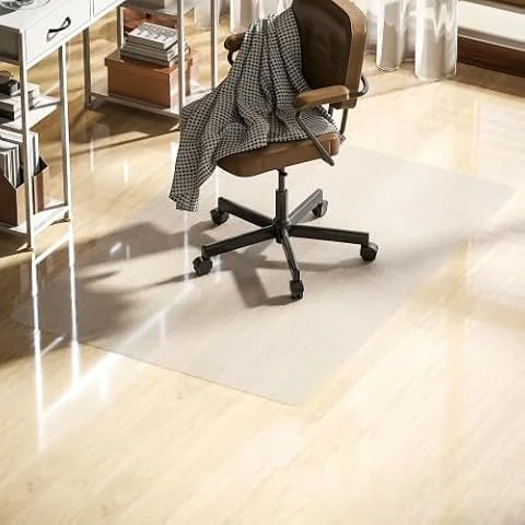 HOMCOM Tappetino Salvapavimento in Plastica, 100x150 cm Trasparente