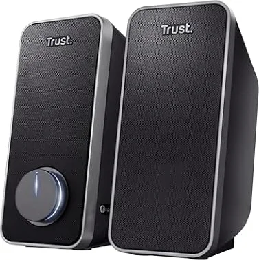 Trust Arys Casse PC 2.0 Set Altoparlanti Stereo 28 W, Nero
